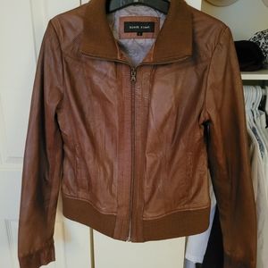 Women's leather jacket
